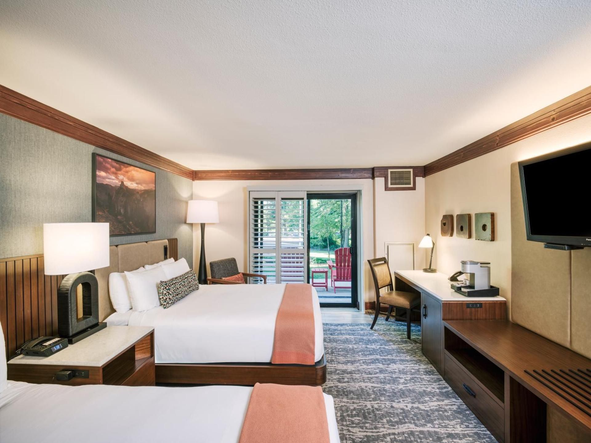 Premium Patio Room with Two Queen Beds