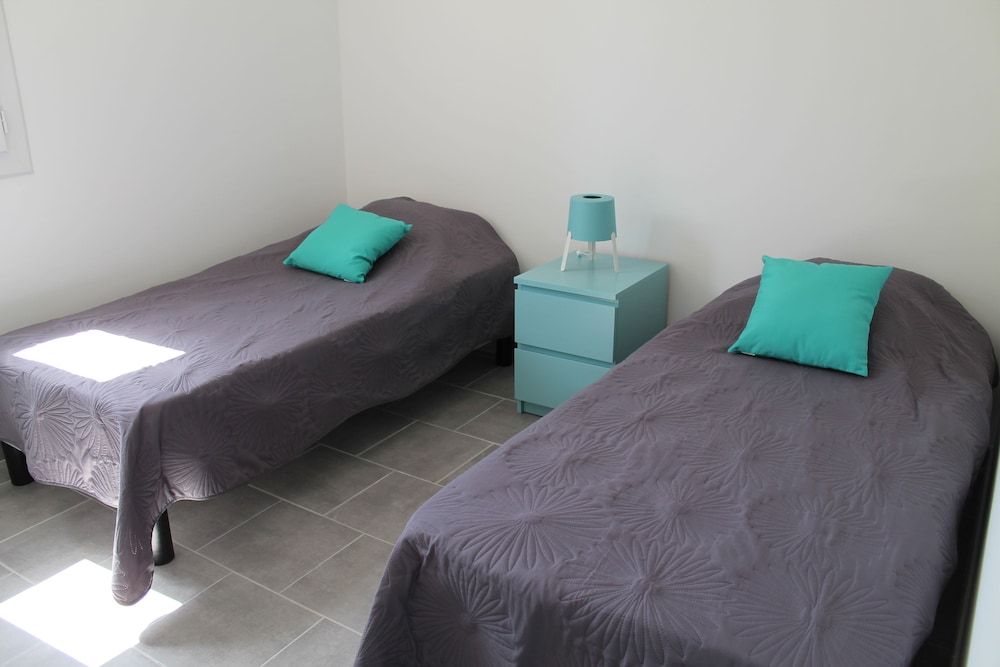 apartment with garden view, 2 bedrooms, 4 people