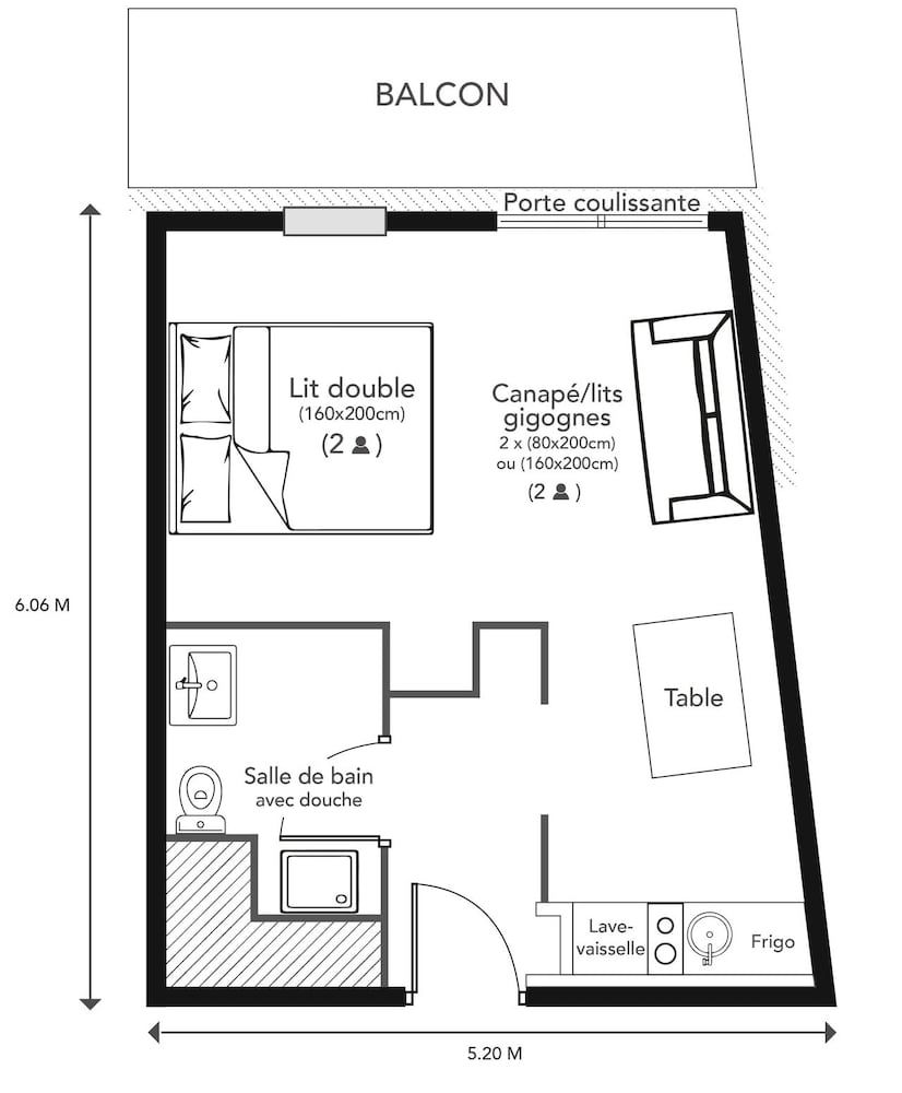 Room layout blue print