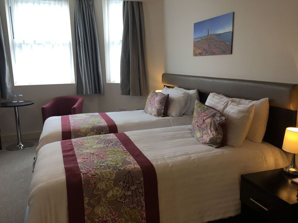 Mannin Hotel Business Twin Room, 2 Twin Beds, Balcony