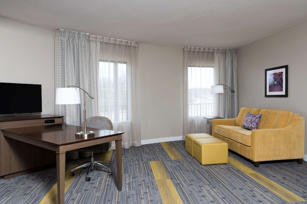 Room, 1 King Bed with Sofa bed, Refrigerator & Microwave, Corner