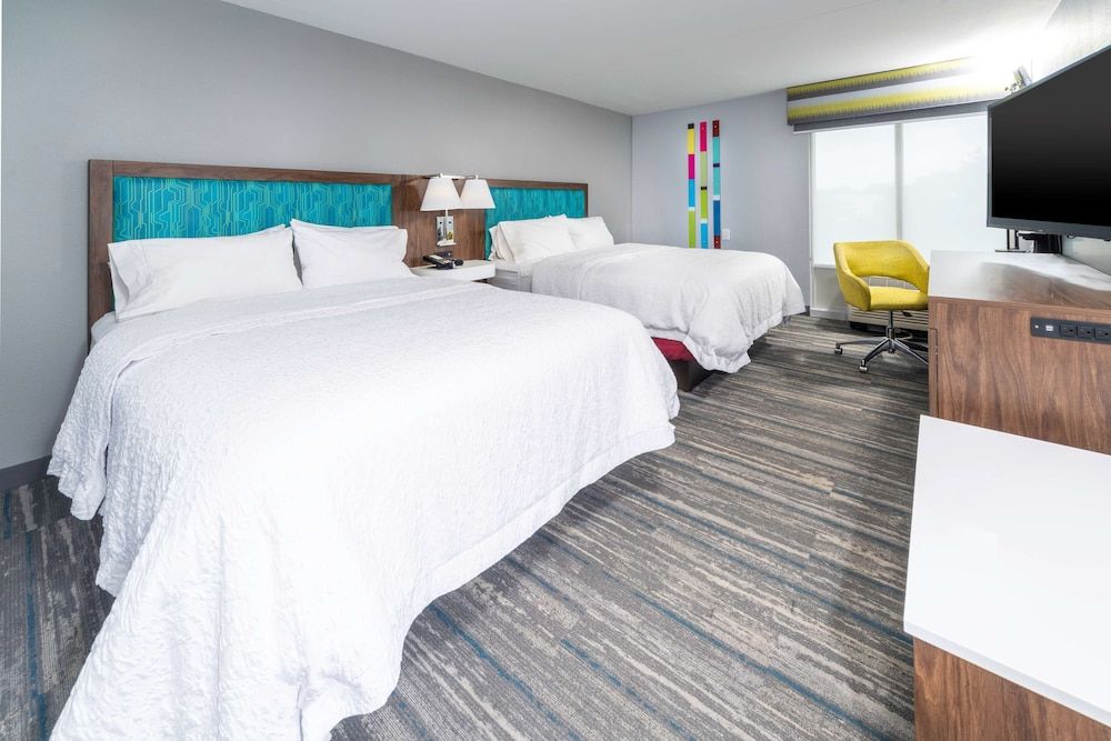Room, 2 Queen Beds, Non Smoking, Refrigerator & Microwave
