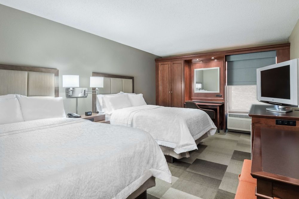 Room, 2 Double Beds, Accessible, Non Smoking (Hearing)