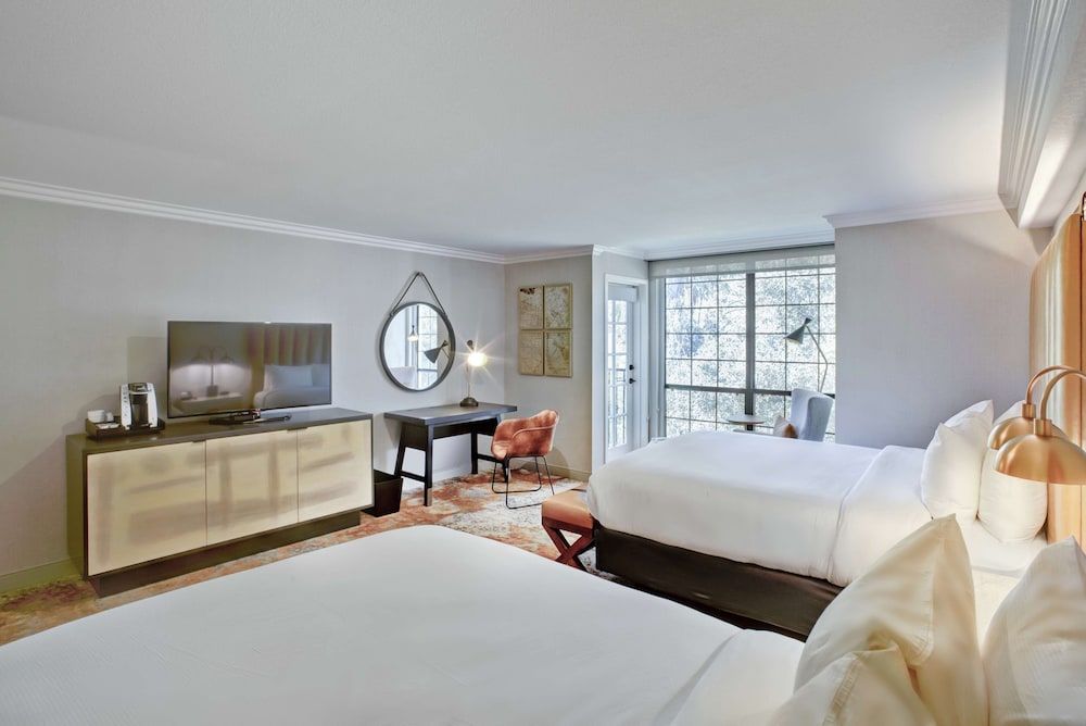 Room, 2 Queen Beds, Accessible, Balcony (Hearing)