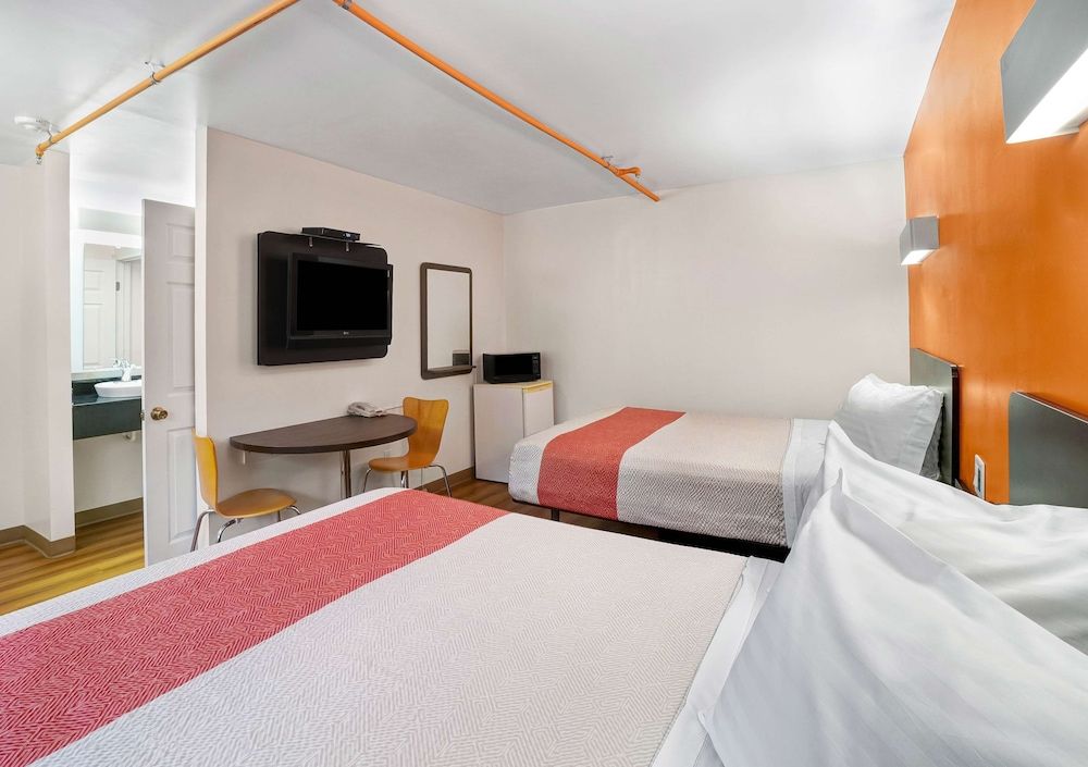Standard Room, 2 Queen Beds, Non Smoking, Refrigerator & Microwave