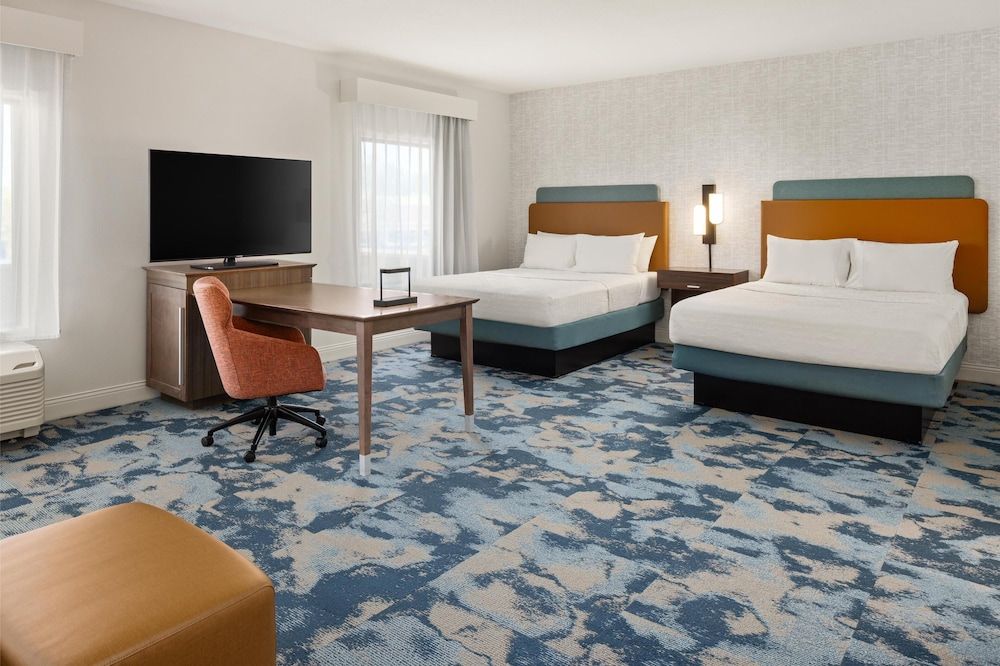 Studio, 2 Queen Beds, Non Smoking, Refrigerator & Microwave (Wet Bar)