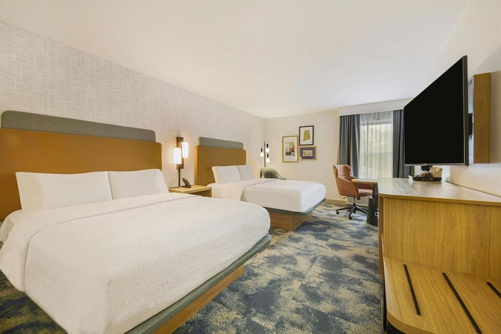 Two double beds non smoking
