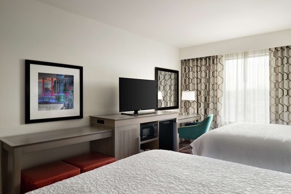Room, 2 Queen Beds, Non Smoking, Refrigerator & Microwave