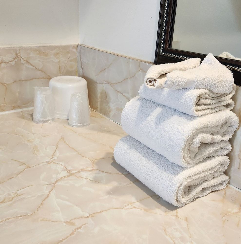 Budget Inn Economy Room, 2 Double Beds, Smoking, Refrigerator & Microwave 6