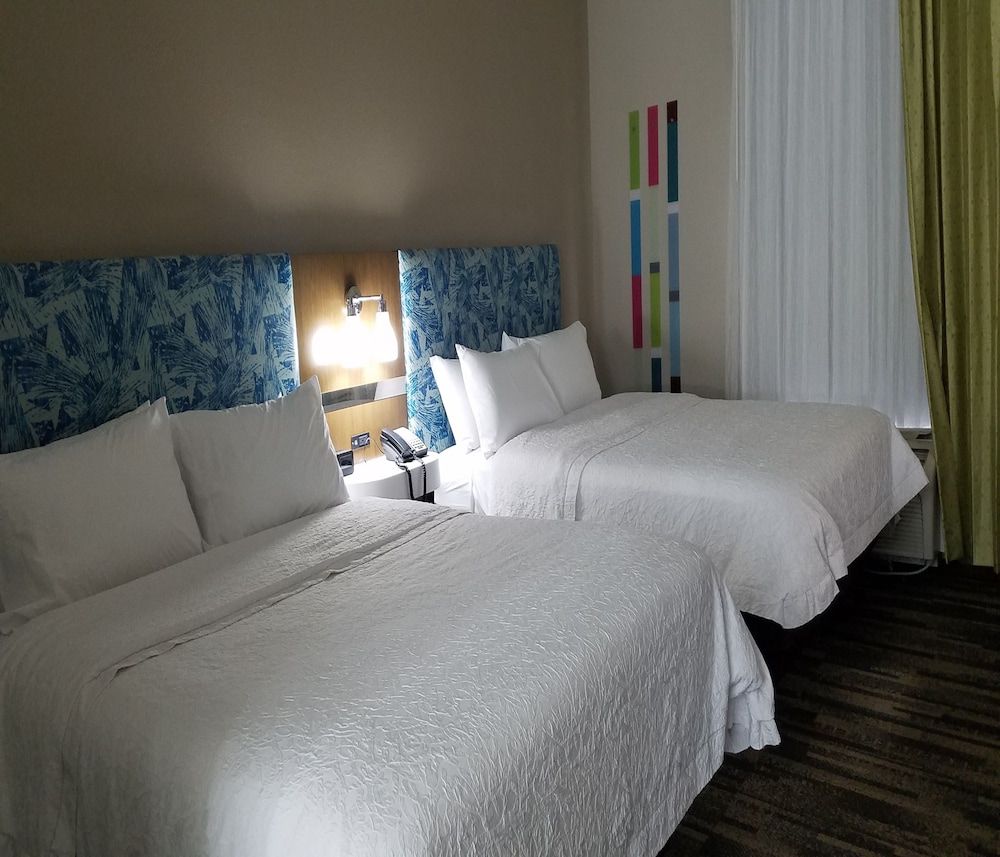 Two double beds non smoking