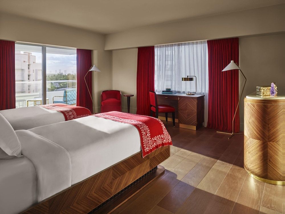Faena Hotel Miami Beach Twin Room, 2 Twin Beds, Bay View