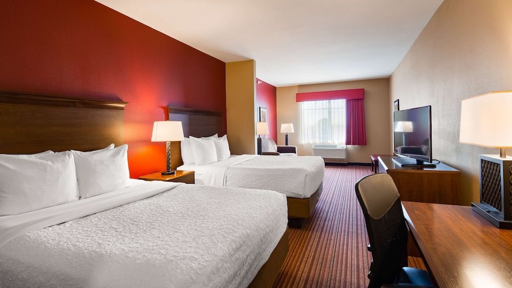 Suite, 2 Queen Beds, Non Smoking, Refrigerator & Microwave (Shower Only;with Sofabed)