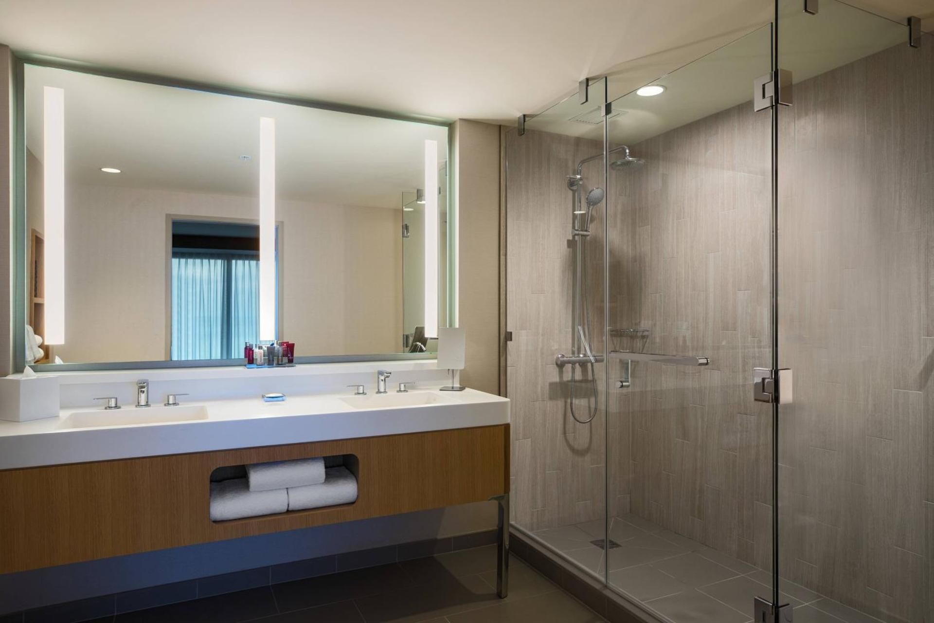 King Room with Lake View - High Floor/Mobility Accessible with Roll-in Shower