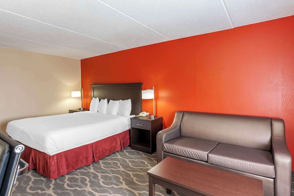 Standard Room, 1 King Bed, Accessible, Refrigerator & Microwave (No Pets in room type;with Sofabed)