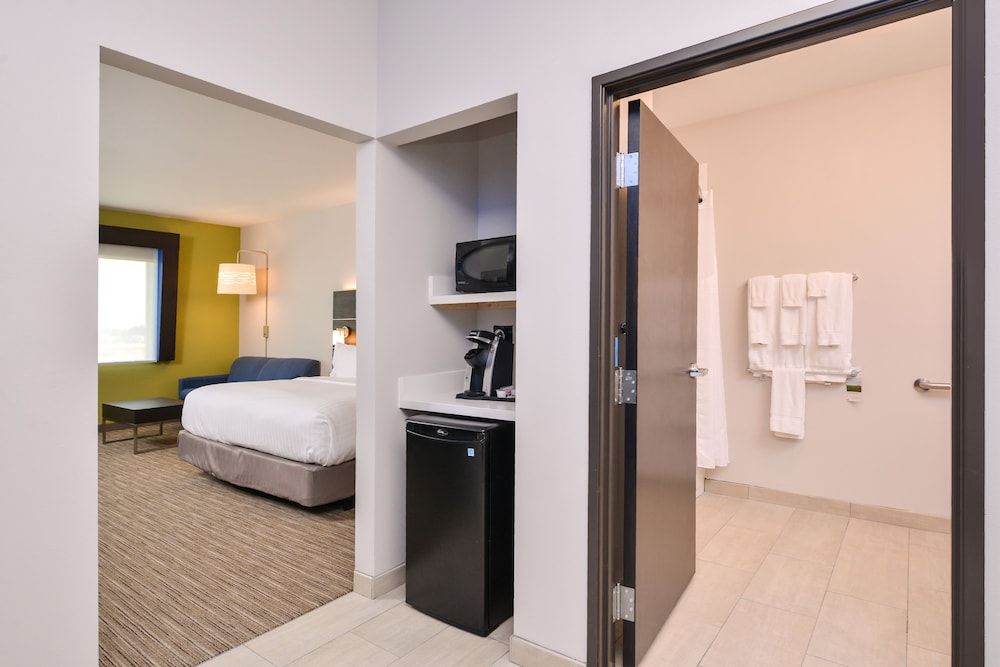 Suite, 1 King Bed with Sofa bed, Accessible (Mobility Tub)