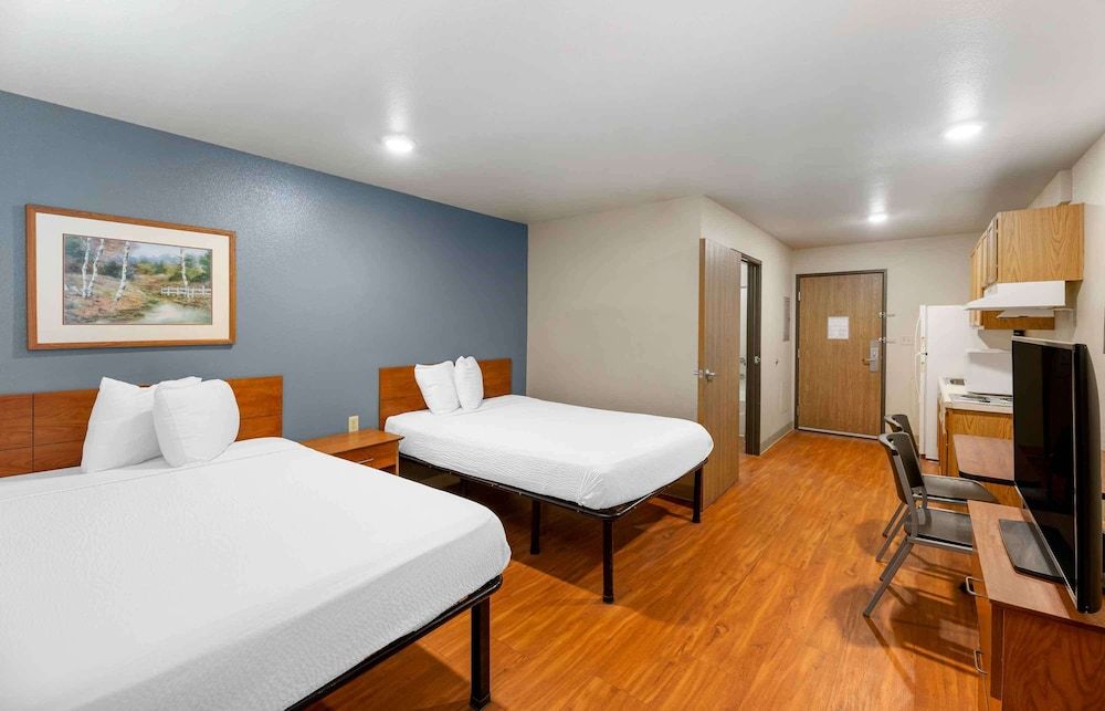 Standard Studio, 2 Double Beds, Non Smoking, Refrigerator & Microwave