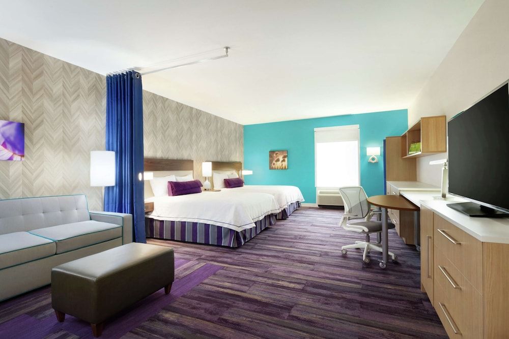 Studio, 2 Queen Beds, Accessible, Bathtub (Mobility & Hearing)