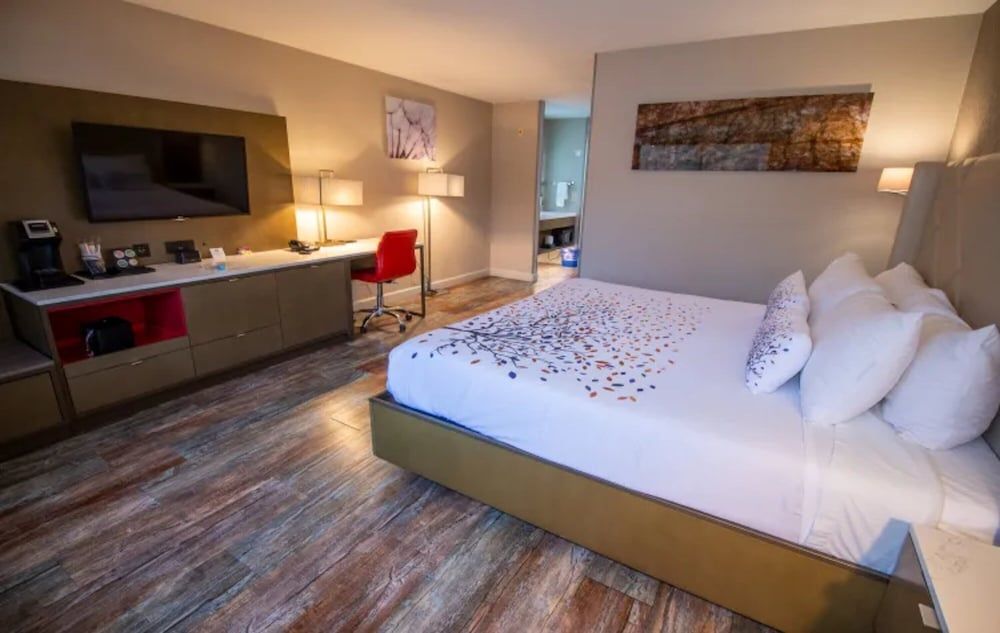 King room with bunk bed-larger room-top floor-shower only