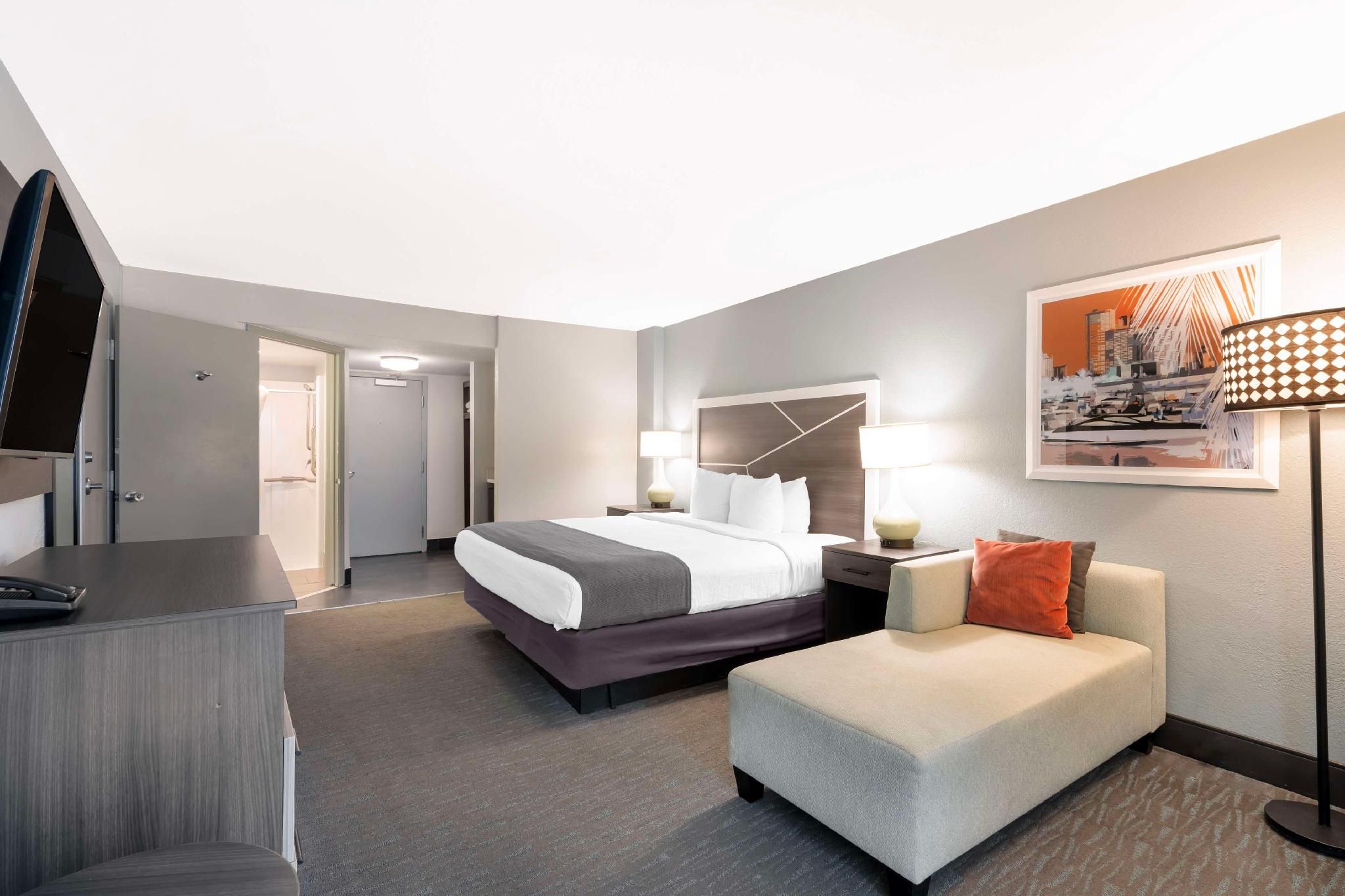 Accessible - Suite Accessibility - 1 King Bed, Roll-in Shower, Nonsmoking