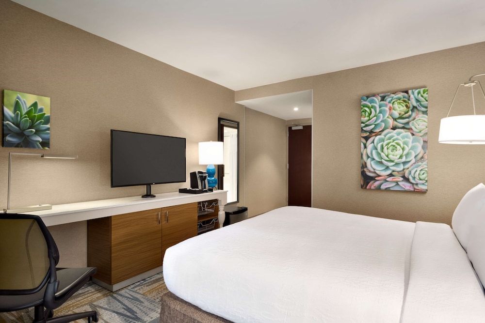 Hilton Garden Inn New York Times Square South Room, 1 King Bed, Mobility Accessible, Microwave (Roll-in Shower)