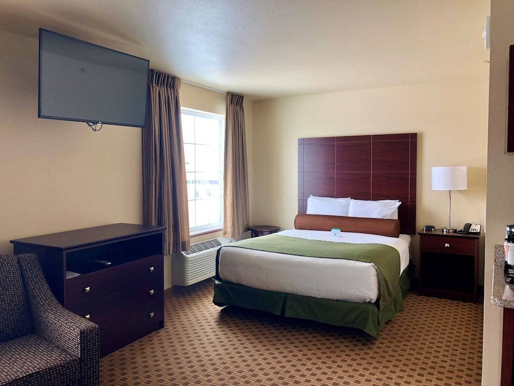 Cobblestone Hotel & Suites – Pulaski/Green Bay Studio, 1 Queen Bed with Sofa Bed, Accessible Roll in Shower, Non Smoking 2