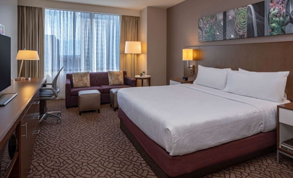 1 King Bed
