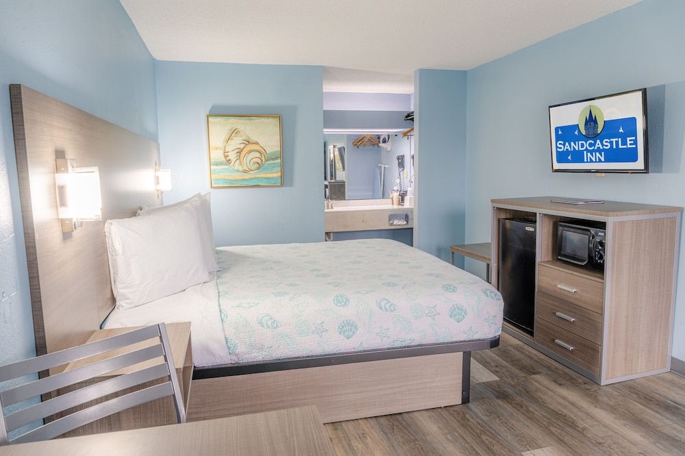 Sandcastle Inn Standard Room, 1 King Bed, Non Smoking