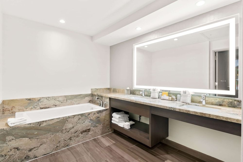 Suite, 1 King Bed (Hearing)