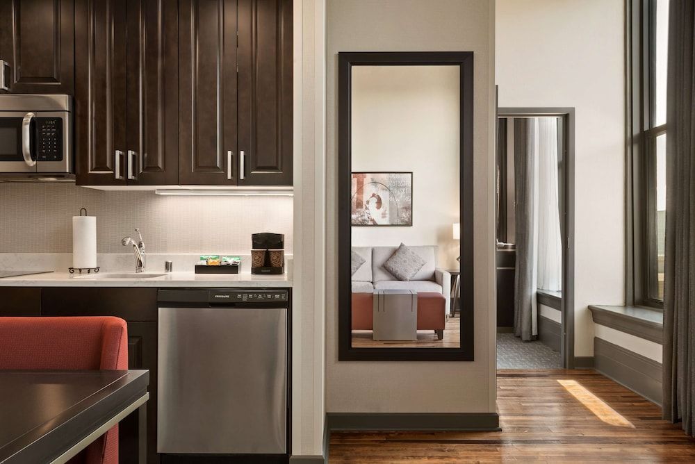 Suite, 2 Queen Beds, Accessible, Non Smoking (Roll-in Shower)