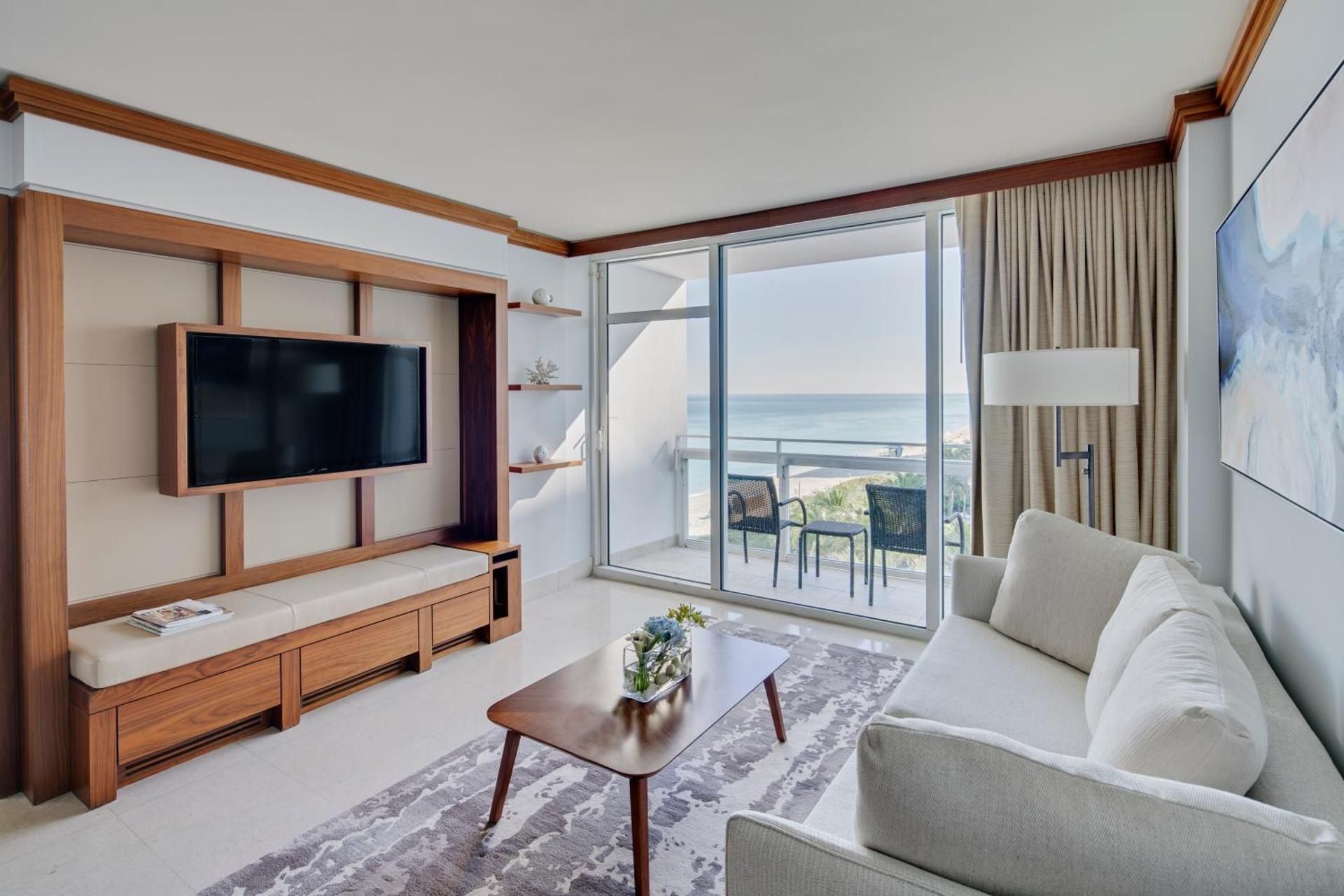 Two-Bedroom Apartment with Balcony and Partial Ocean View