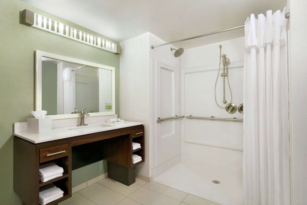 Suite, 1 King Bed, Accessible (Mobility & Hearing, Roll-in Shower)