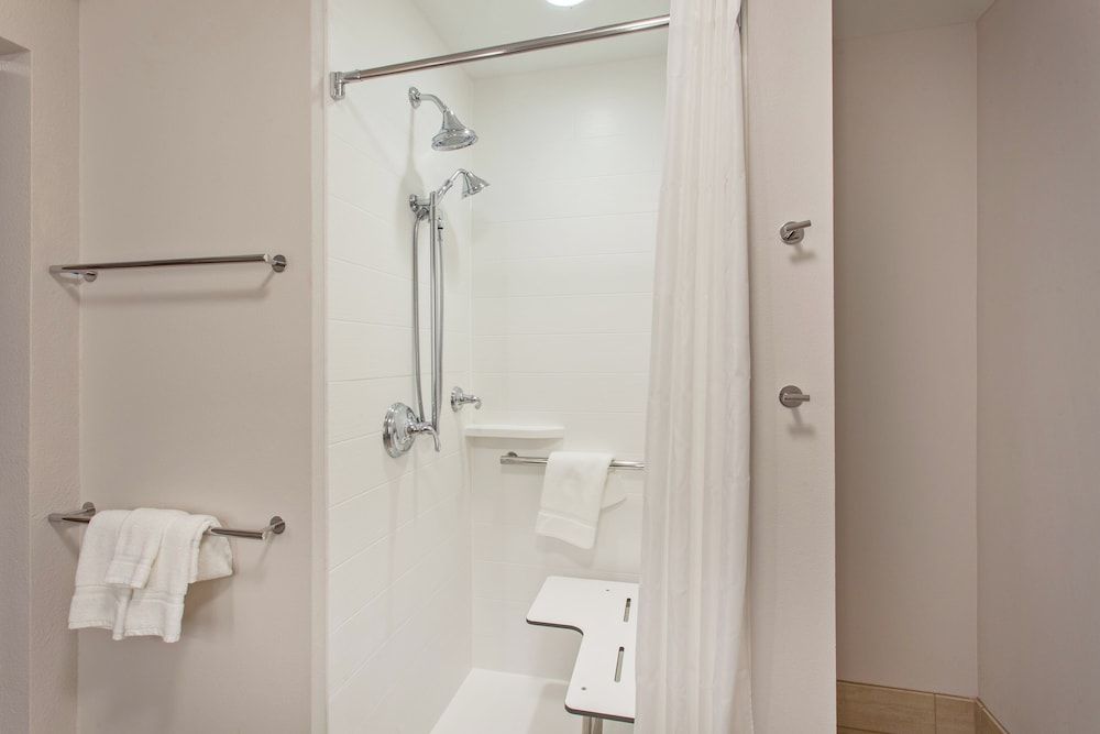 Suite, 1 King Bed, Mobility Accessible (Communications, Roll-In Shower)
