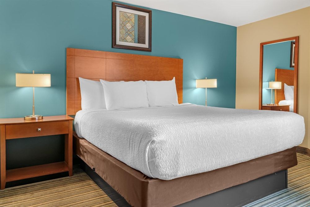 Suite, 1 King Bed, Non Smoking, Refrigerator & Microwave (Living Room;with Sofabed)