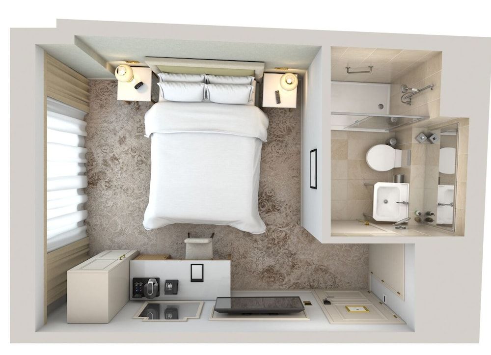 Brooks Hotel City Queen Room 2