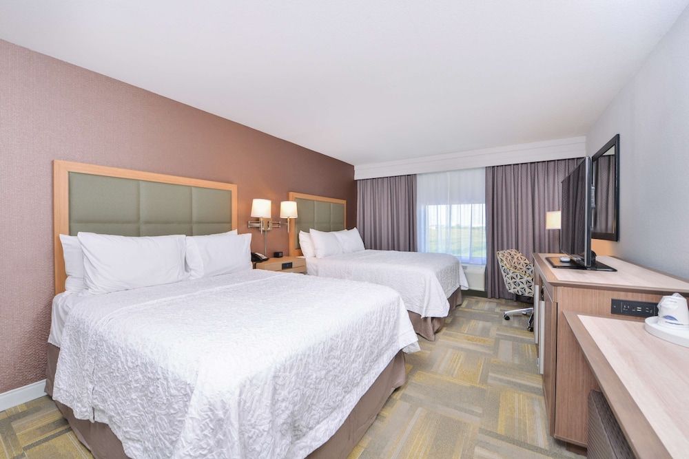 Room, 2 Queen Beds, Non Smoking, Refrigerator & Microwave