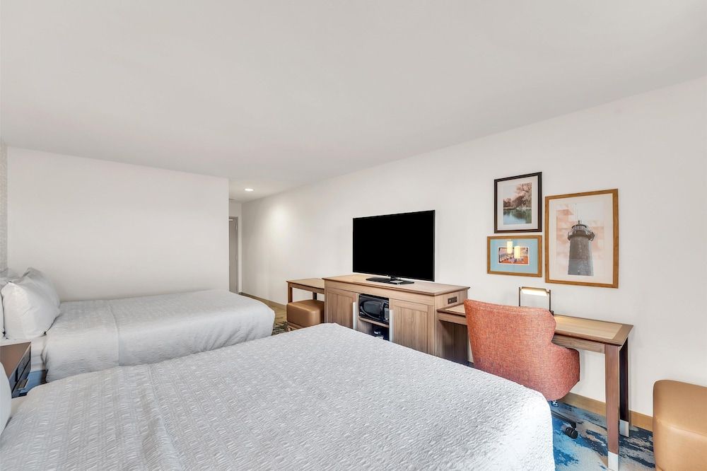Room, 2 Queen Beds, Non Smoking, Refrigerator & Microwave