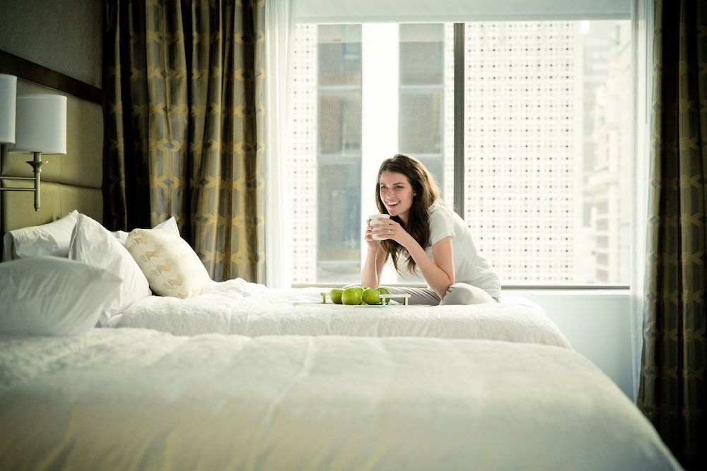 Room, 2 Queen Beds, Non Smoking, Refrigerator & Microwave
