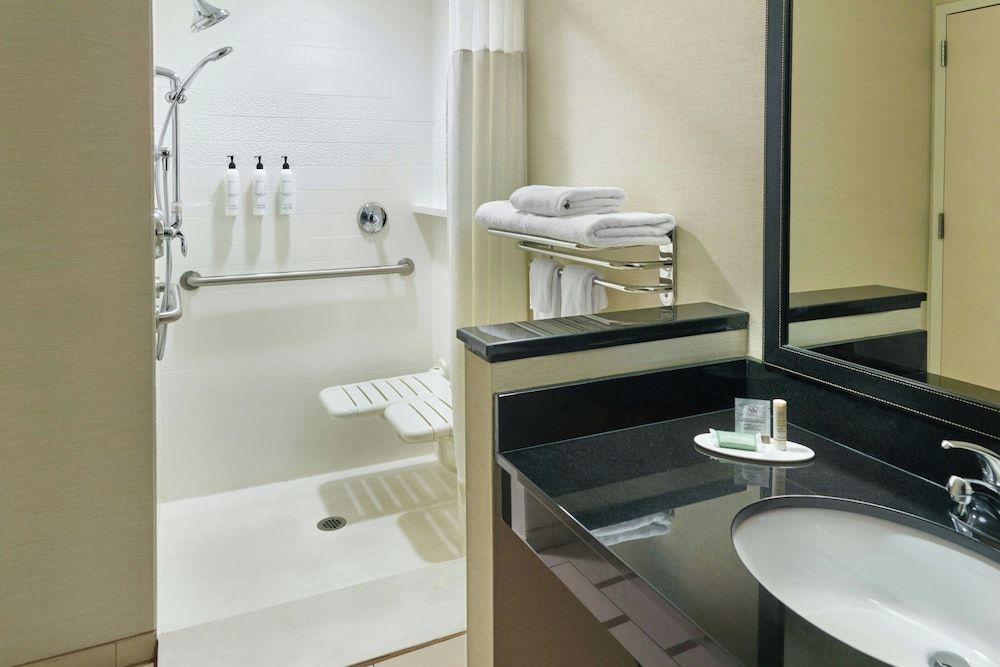 Suite, 1 King Bed (Mobility Accessible, Roll-In Shower)