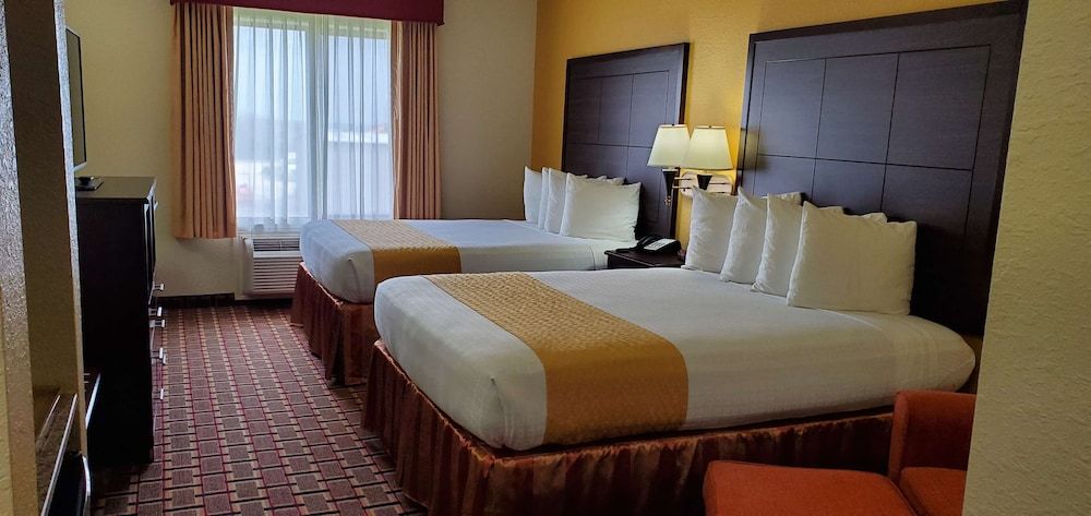 Standard Room, 2 Queen Beds, Non Smoking, Refrigerator & Microwave