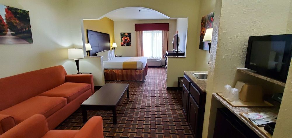 Suite, 1 King Bed, Non Smoking, Refrigerator & Microwave (with Single Sofabed)
