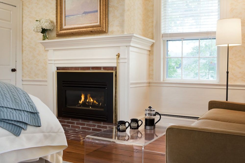 Kennebunkport Captains Collection Queen Fireplace - Fairfield House 2