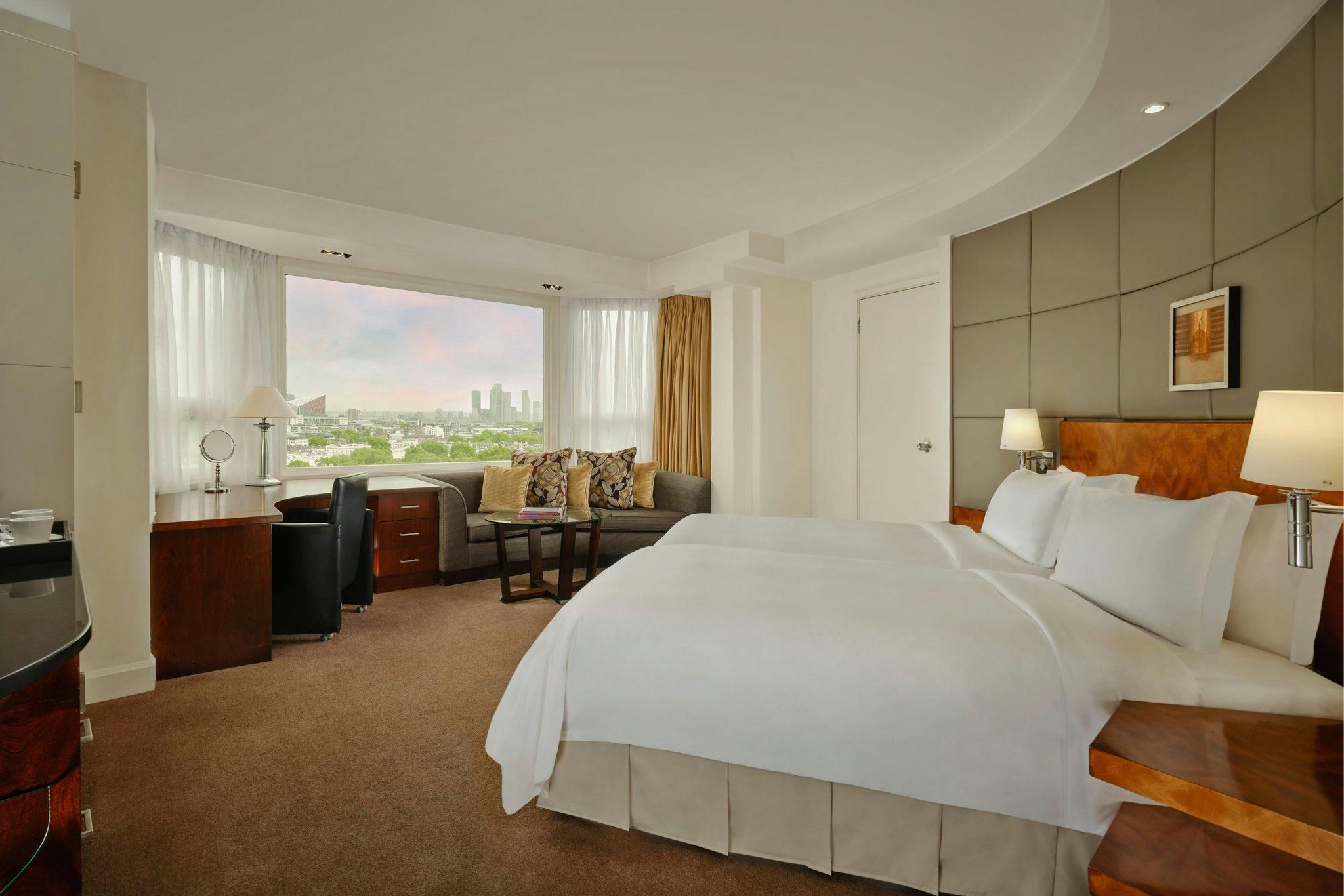Panoramic room, Guest room, 2 Twin, High floor