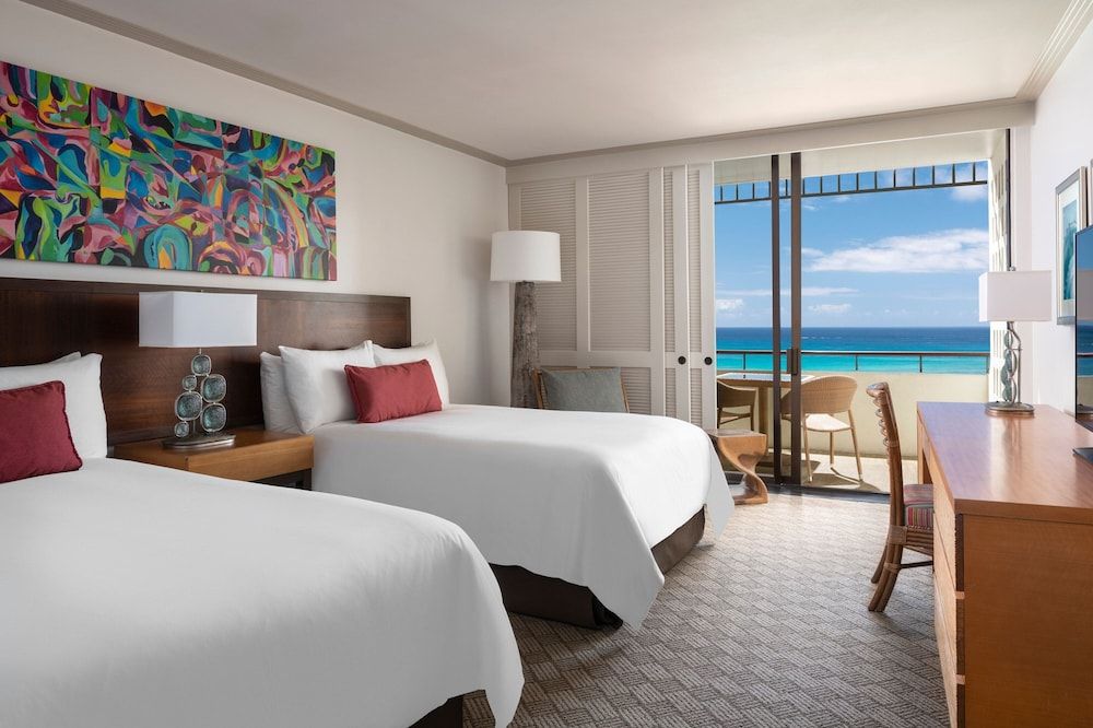 Room, 2 Double Beds, Ocean View (Mailani Tower)
