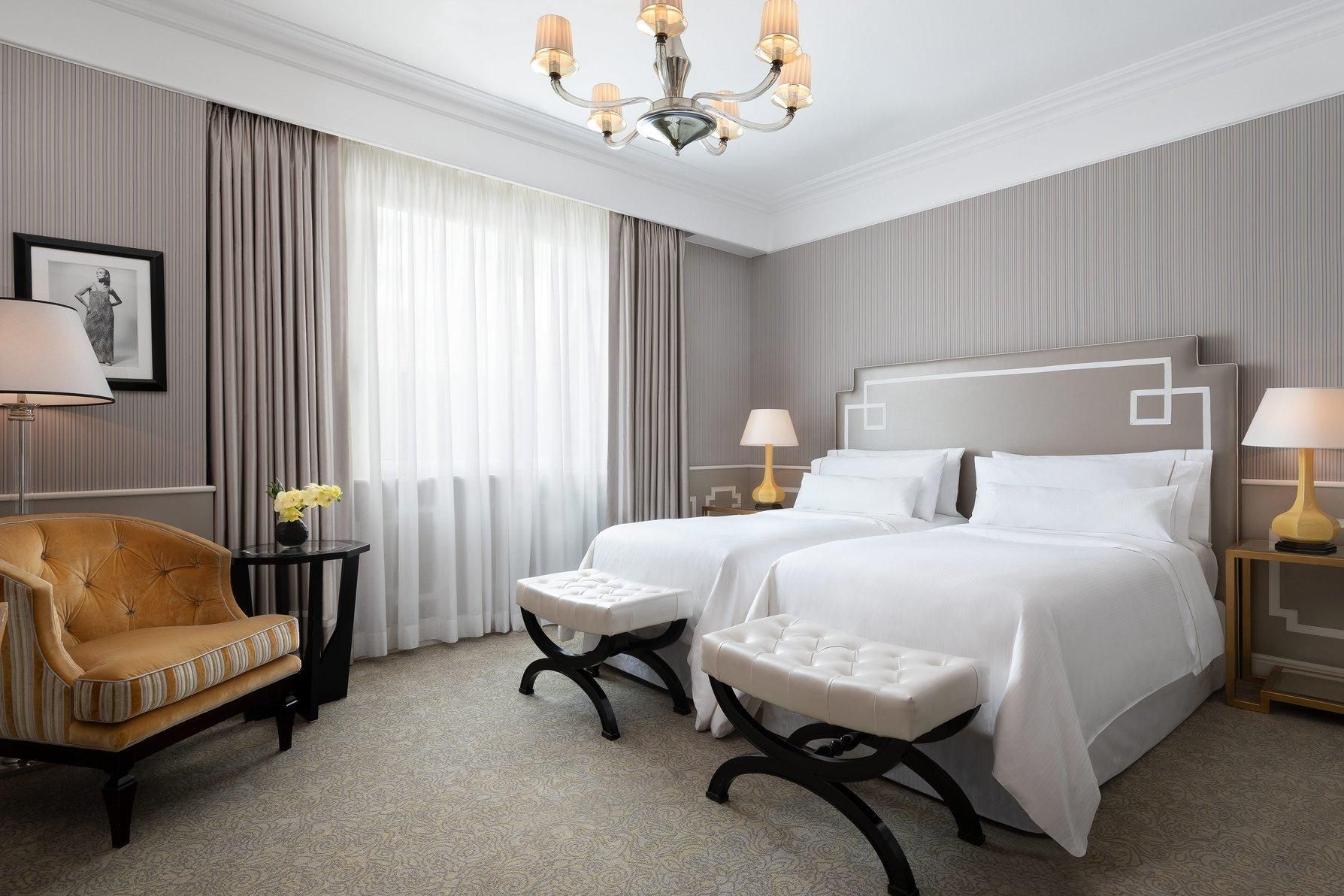 Contemporary, Deluxe Guest room, 2 Twin