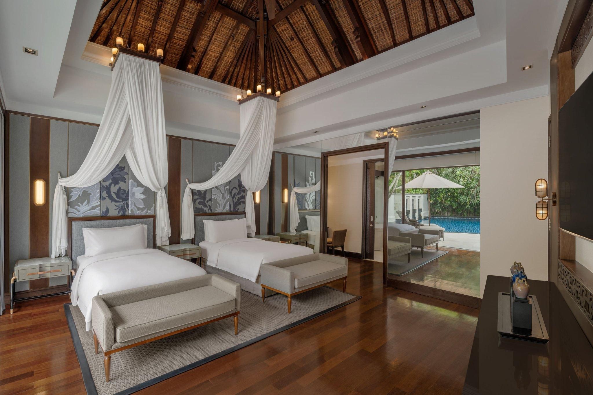 2 Bedroom Villa, Bedroom 1: 1 King, Bedroom 2: 2 Twin, Sofa bed, Garden view, Private pool