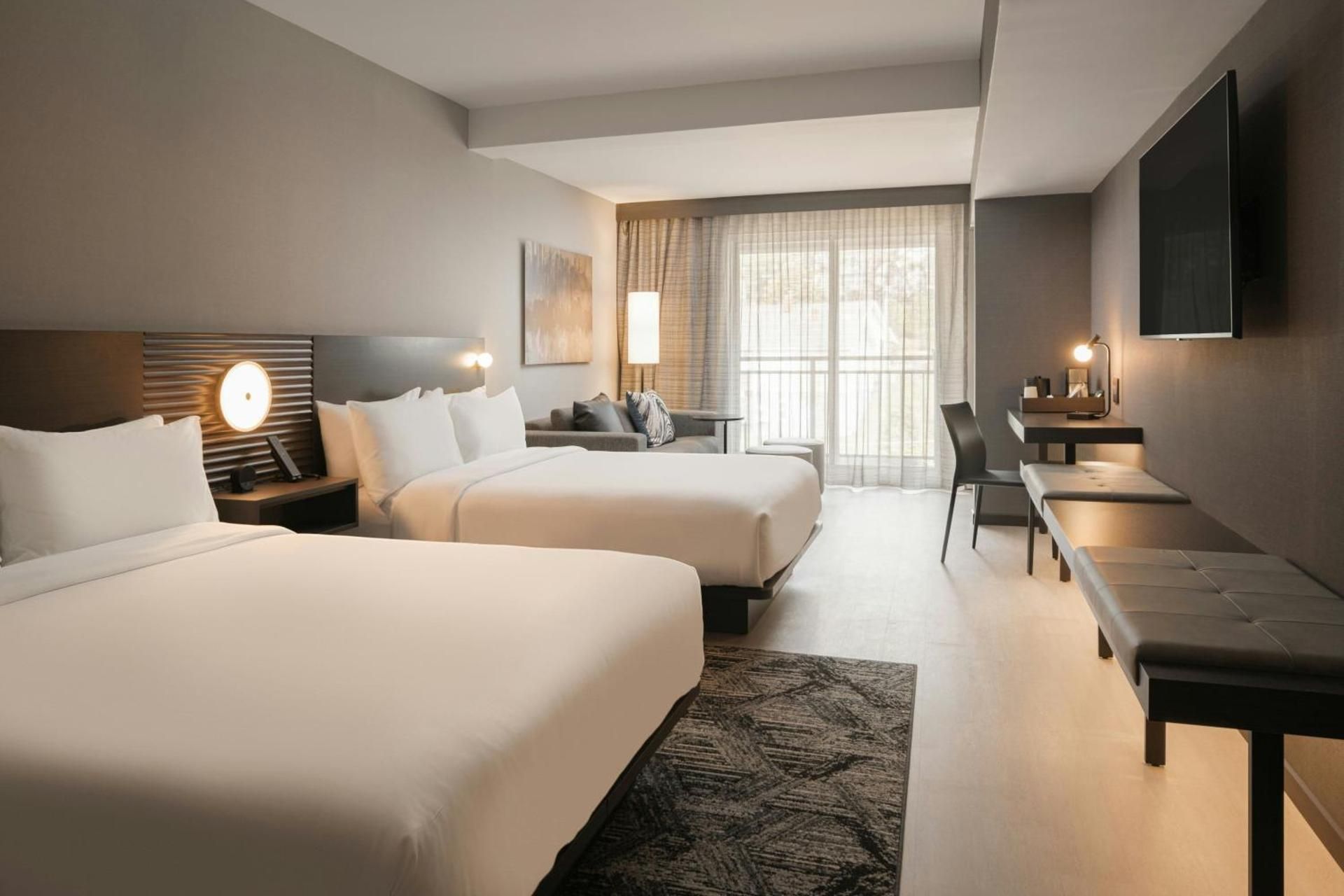 Queen Room with Two Queen Beds and Balcony