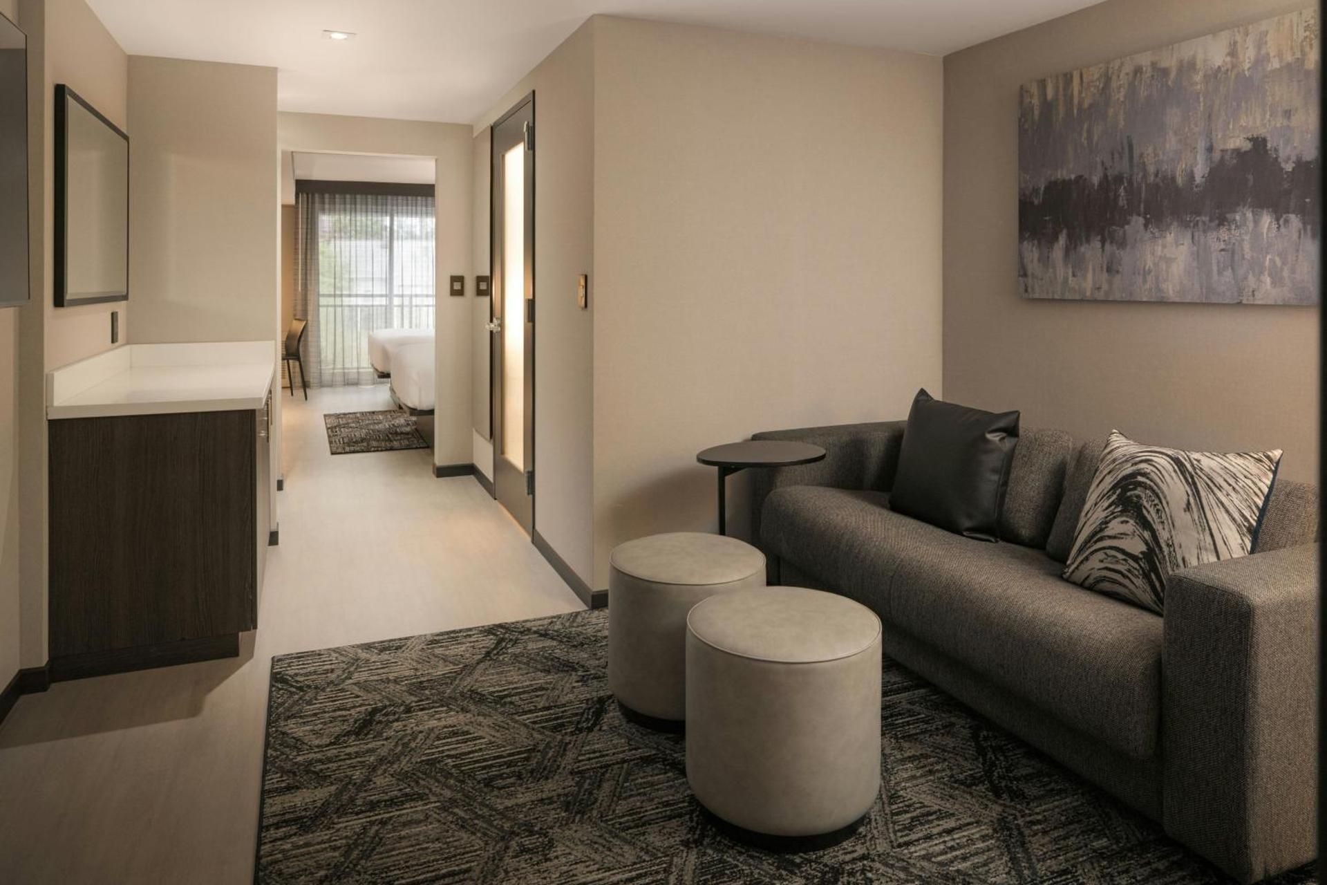 Two-Bedroom Queen Suite with Sofa Bed and Balcony - Hearing Accessible