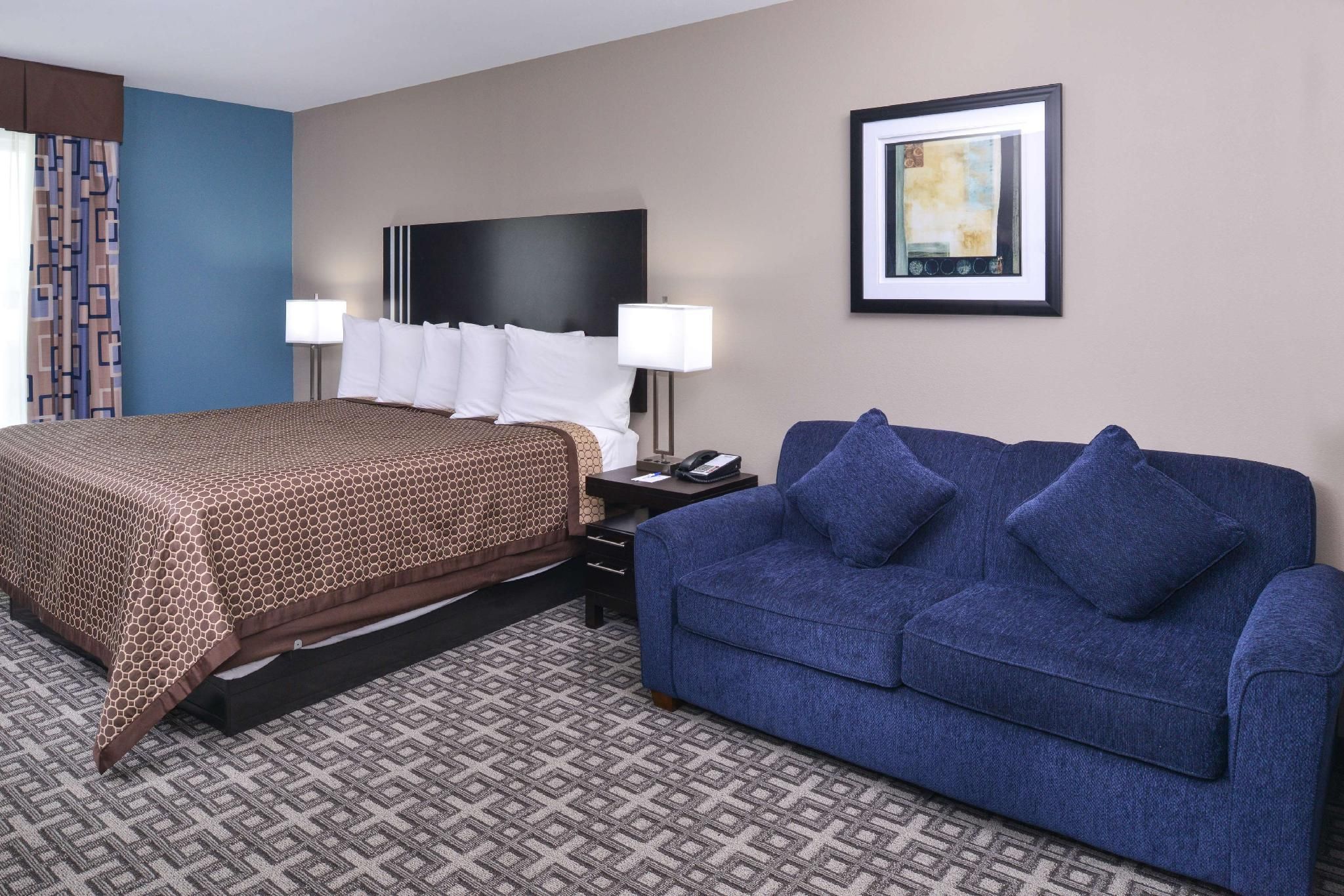 Americas Best Value Inn & Suites Southaven Memphis 1 King Bed Kitchenette Suite Non-Smoking