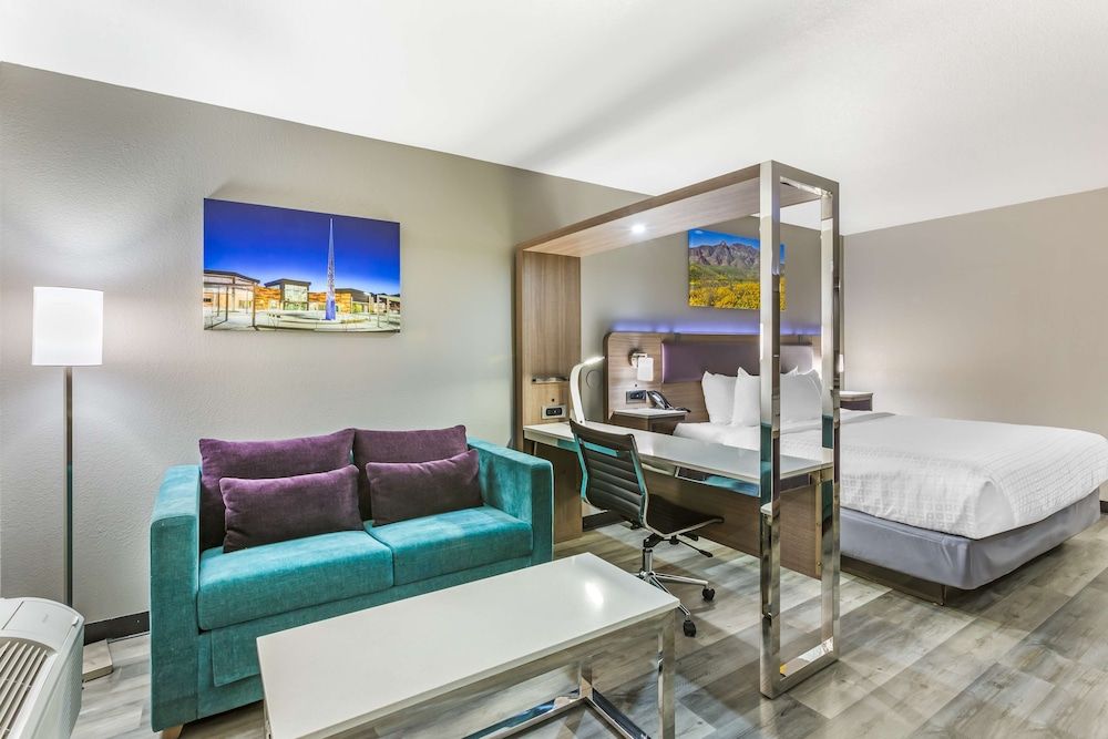 Standard Room, 1 King Bed, Non Smoking, Refrigerator & Microwave (Larger Room;with Sofabed)