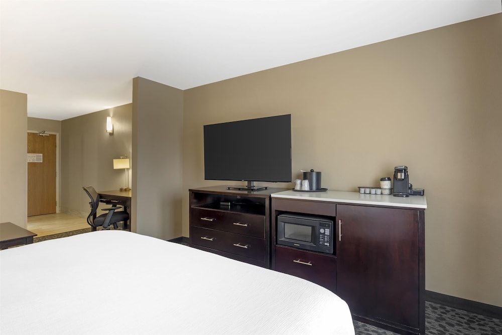 Standard Room, 1 King Bed, Non Smoking, Refrigerator & Microwave